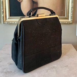 Laflore Paris bebebark convertible cork purse